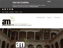 Tablet Screenshot of modadeandalucia.com